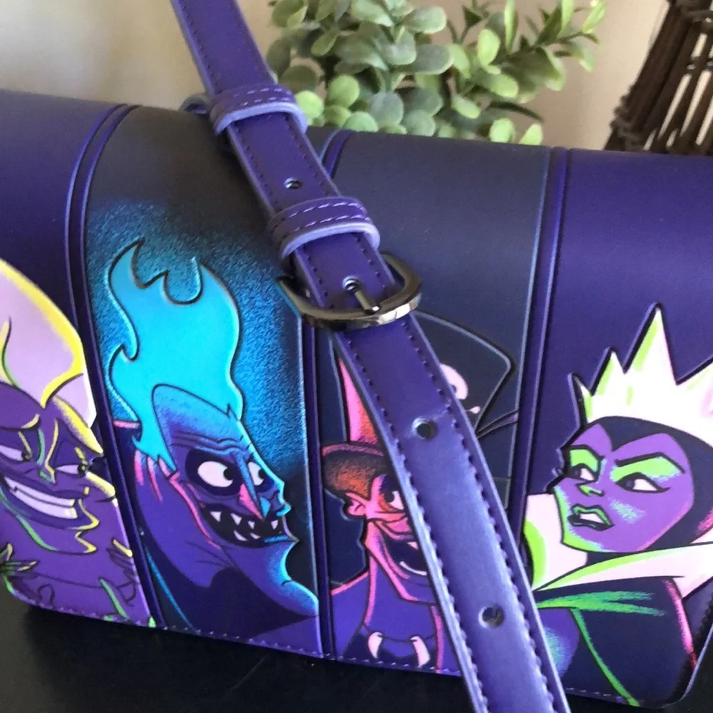 Disney LOUNGEFLY VILLAINS Crossbody Bag - Picture 7 of 16